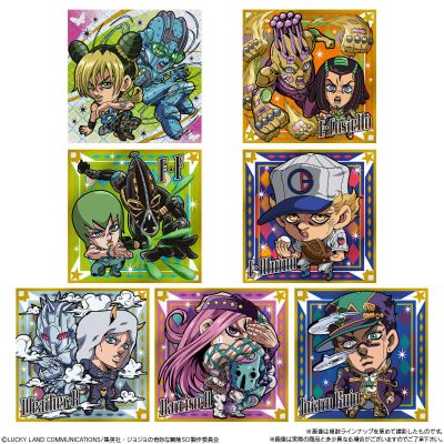Niforumation JOJO 的奇妙冒险 贴纸威化 石之海