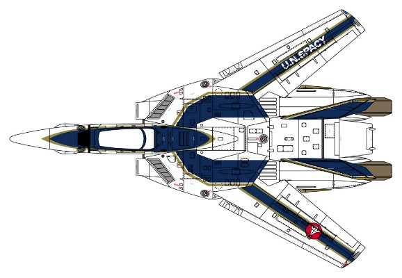 65879 超时空要塞系列 VF-1A 女武神 “生产5000架纪念涂装机”