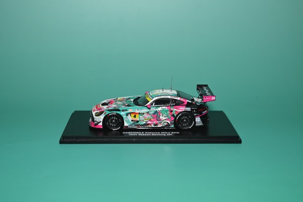 初音未来 GT企划 1/43 GOODSMILE 初音未来 AMG 2025 开幕战