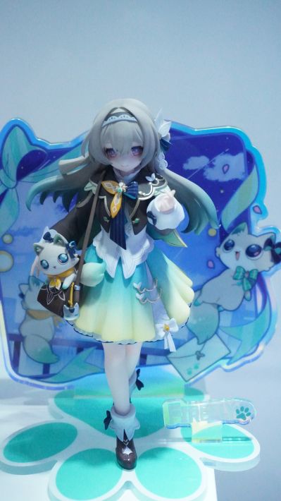 RISE UP+系列 崩坏：星穹铁道 小不点猫猫系列手办 流萤