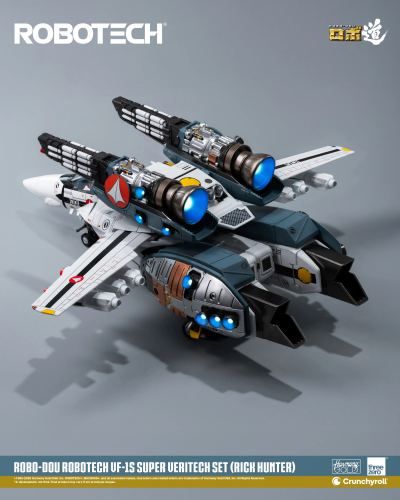 3Z0307 ROBO道 太空堡垒 VF-1S变形战斗机超级装甲套装（瑞克·卡特）