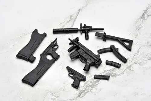小小军械库×神枪少女 LA-GG03 克拉耶丝 MP5+VP70 枪械套装