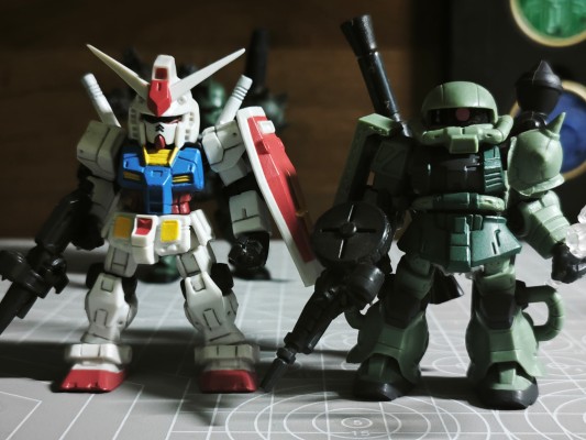 机动战士高达 MOBILE SUIT ENSEMBLE 1 机动战士高达 MS-06扎古II 