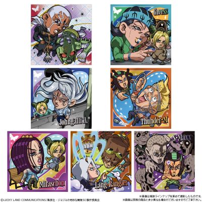 Niforumation JOJO 的奇妙冒险 贴纸威化 石之海