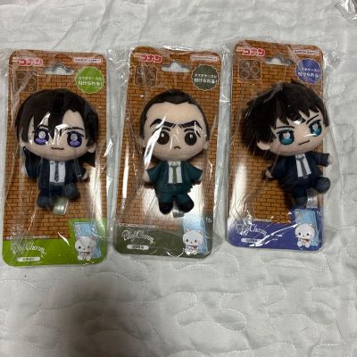 名侦探柯南 毛利兰 PlayCharm 手机支架毛绒玩偶
