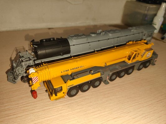 5412-5415 联合太平洋铁路“大男孩”4-8-8-4蒸汽机车火车（1996版）