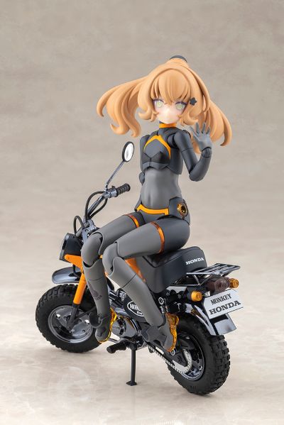 女神装置 PUNI☆MOFU 赛车兔兔 和 本田 Z50J-1 Monkey