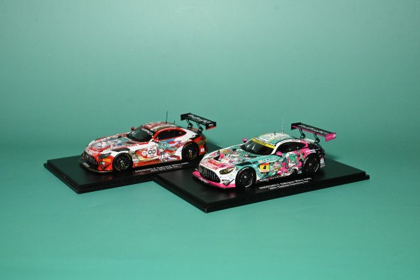 初音未来 GT企划 1/43 GOODSMILE 初音未来 AMG 2025 开幕战