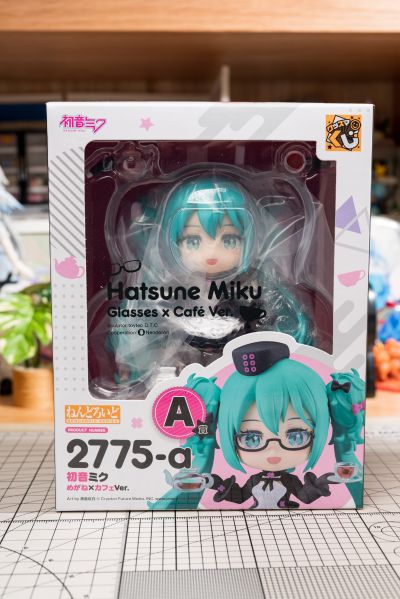 粘土人#3057 初音未来 眼镜×咖啡厅
