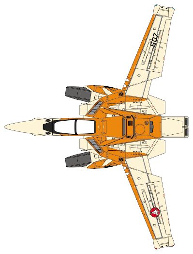65896 超时空要塞系列 VT-1 GERWALK形态 鸵鸟