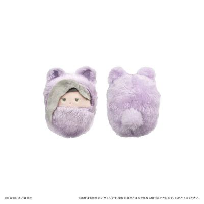 正相反的你和我 猫耳襁褓毛绒挂件