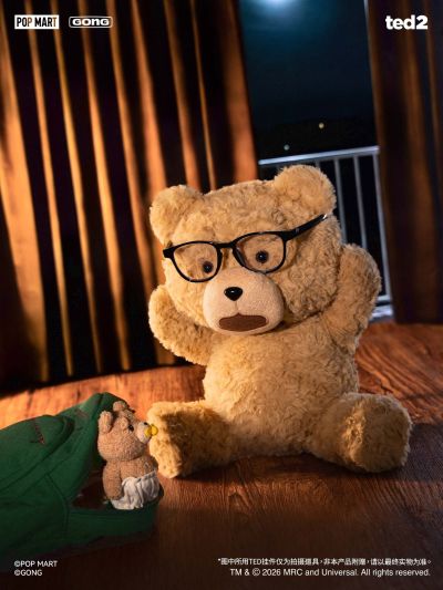 泰迪熊2 泰迪熊 可动毛绒 Hot Nerd Ted