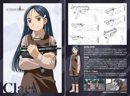 小小军械库×神枪少女 LA-GG03 克拉耶丝 MP5+VP70 枪械套装