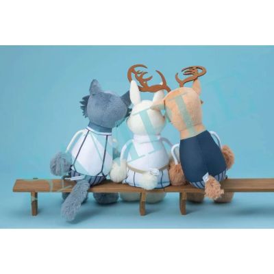动物狂想曲毛绒玩偶 板垣巴留展限定