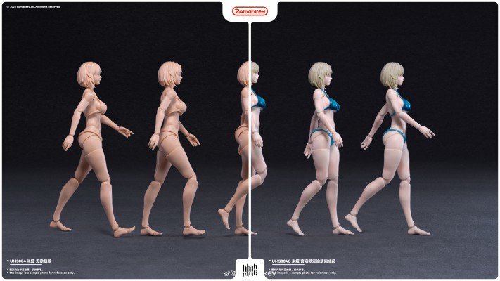 UMS004/UMS004C 超可动女素体 米娅
