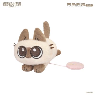 暹罗猫小豆泥-小豆泥的日常系列-磁吸站肩毛绒