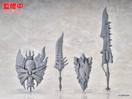 Hyper Body 怪物猎人 扩张零件套组 黑蚀龙武器套组（暂定名）