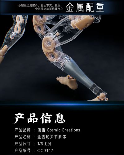 全齿轮关节素体