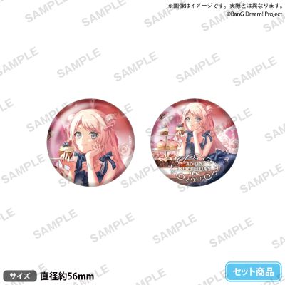 BanG Dream!　生日ver. 徽章套装vol.2 千早爱音