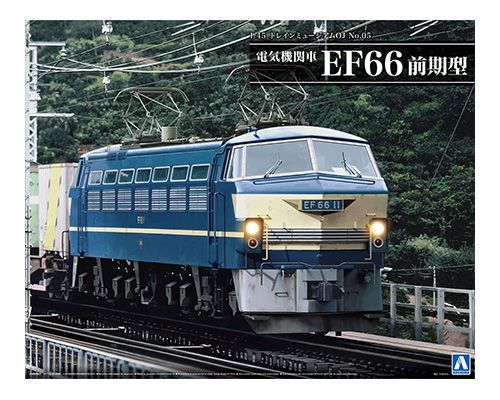 列车博物馆No.5 电力机车 EF66 前期型