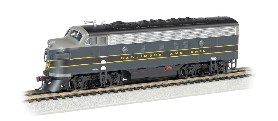 HO比例 637XX EMD F7（A）内燃机车；模拟版
