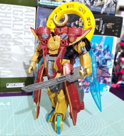 迷你塑料模型 头号合体系列PB 虎鲸破坏炮50-50和狂野五兽狼