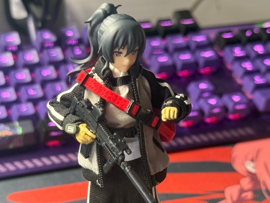 figma#601 女性素体 （真）和 运动服 运动裤+运动裙装