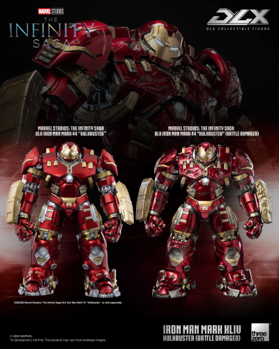 DLX 钢铁侠 MK44 反浩克装甲 战损版