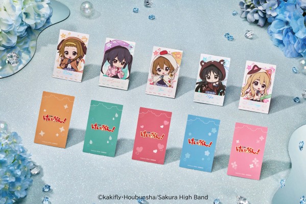 轻音少女 绵绵雨系列 仿拍立得小卡