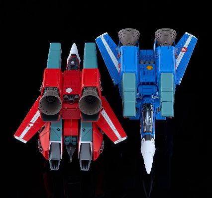 PLAMAX PX-20 超时空要塞 VF-1J 超级攻击女武神战机 马克西 和 米利亚 银河最强套组