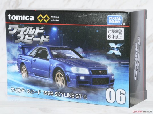 多美卡无限高级 UNL06 速度与激情 1999款日产Skyline GT-R（R34）