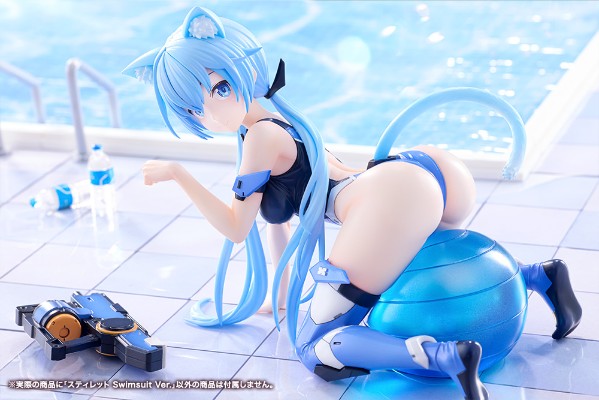 机甲少女 短剑 泳装