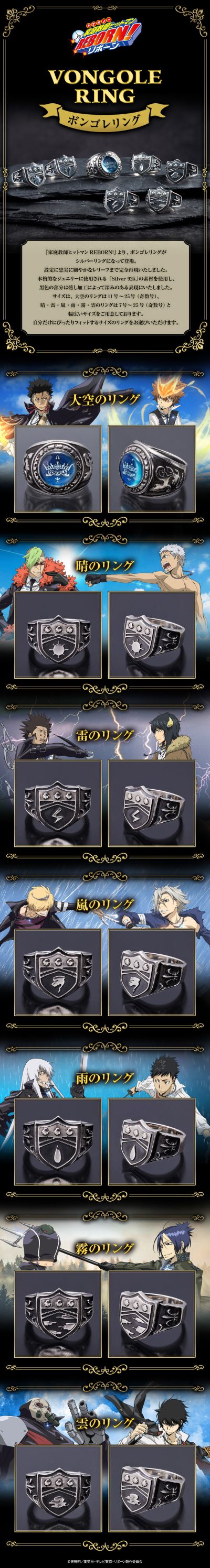家庭教师 HITMAN REBORN! 彭格列戒指