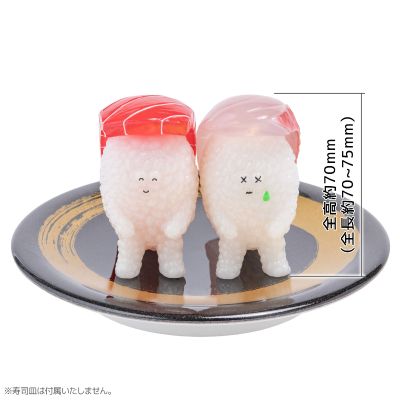 寿司怪兽 SUSHI-LA 模型收藏4 开心微笑 & 深深悲伤