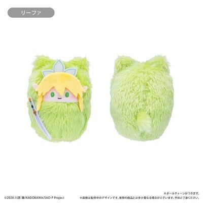 刀剑神域 猫耳襁褓毛绒挂件