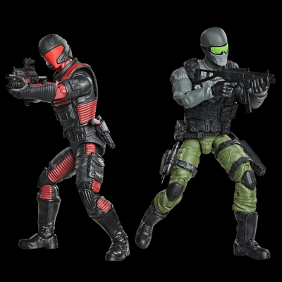 绝密 特种部队 G I Joe 6寸套装 蛇眼 附全地形车VS潜行蛇魔 附潜行圆舱飞行器