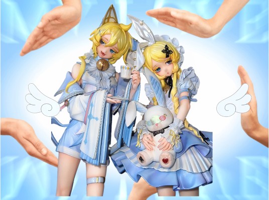 VOCALOID 镜音铃 镜音连 使い魔 黒猫！使い魔 黒兎！