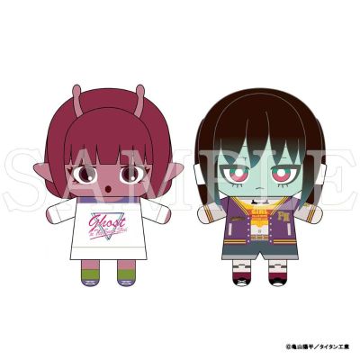 银河特急 银河☆地铁 千春＆真希奈 毛绒挂件