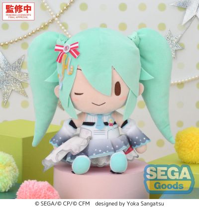fuwa petit 初音未来：缤纷舞台！毛绒玩偶 舞台“世界”的初音未来 M号 ~Brand New World~