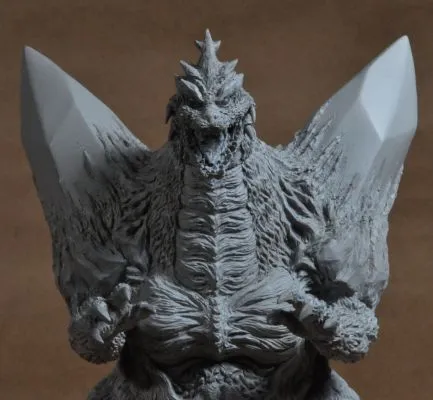 S.H.MonsterArts 哥斯拉大战太空哥斯拉 太空哥斯拉 福冈决战版