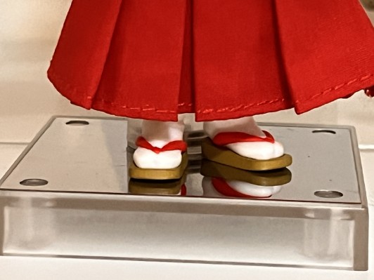 粘土娃 服装套组 巫女