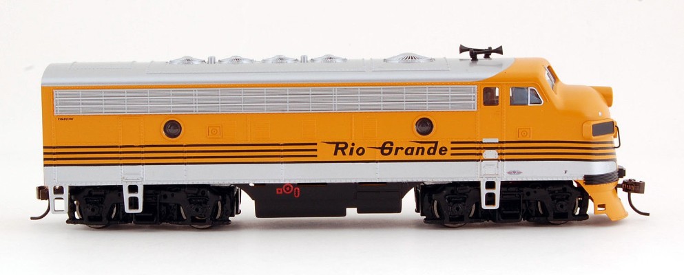 HO比例 637XX EMD F7（A）内燃机车；模拟版