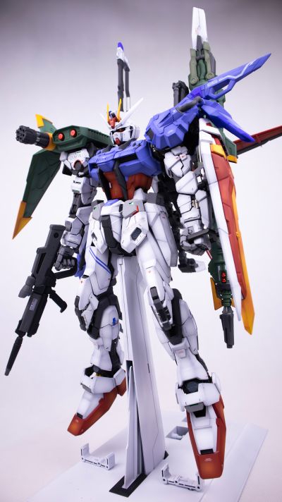 PG 机动战士高达SEED GAT-X105+AQM/E-YM1完美强袭高达
