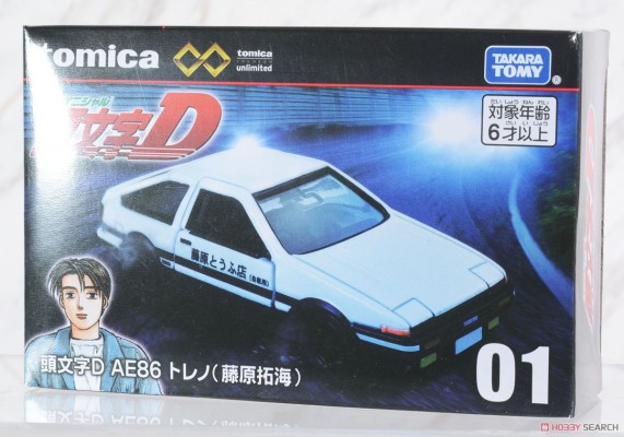 多美卡高级无限 UNL01 头文字D AE86 Trueno（藤原拓海）