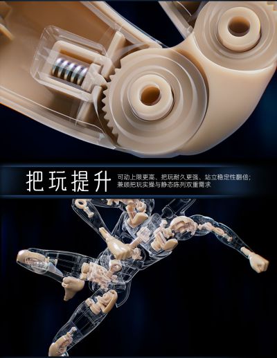 全齿轮关节素体