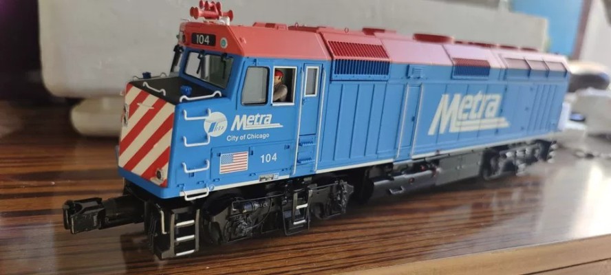 美标O比例 EMD F40PH内燃机车