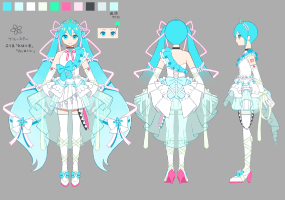 粘土人 初音未来 20周年纪念
