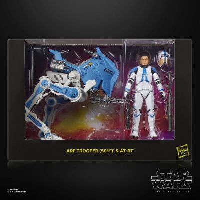 SDCC限定 孩之宝黑色系列 ARF士兵(501军团) & AT-RT