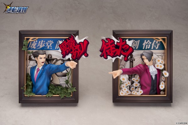 逆转裁判 御剑怜侍 立体相框