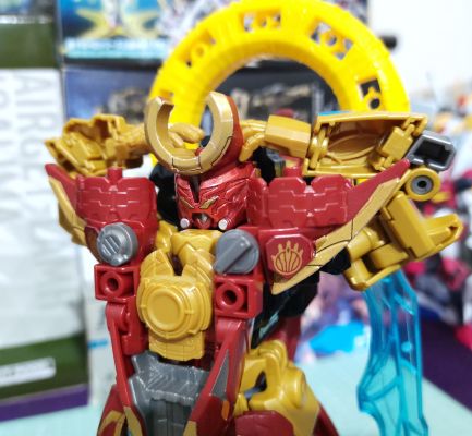 迷你塑料模型 头号合体系列PB 虎鲸破坏炮50-50和狂野五兽狼